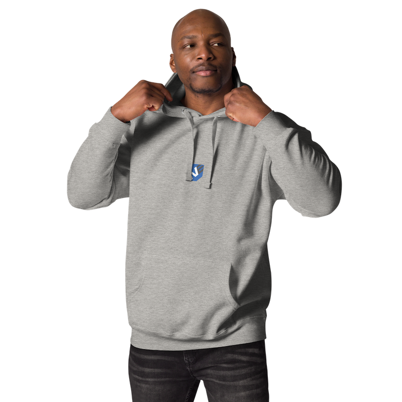 unisex premium hoodie carbon grey front 64905f251a271